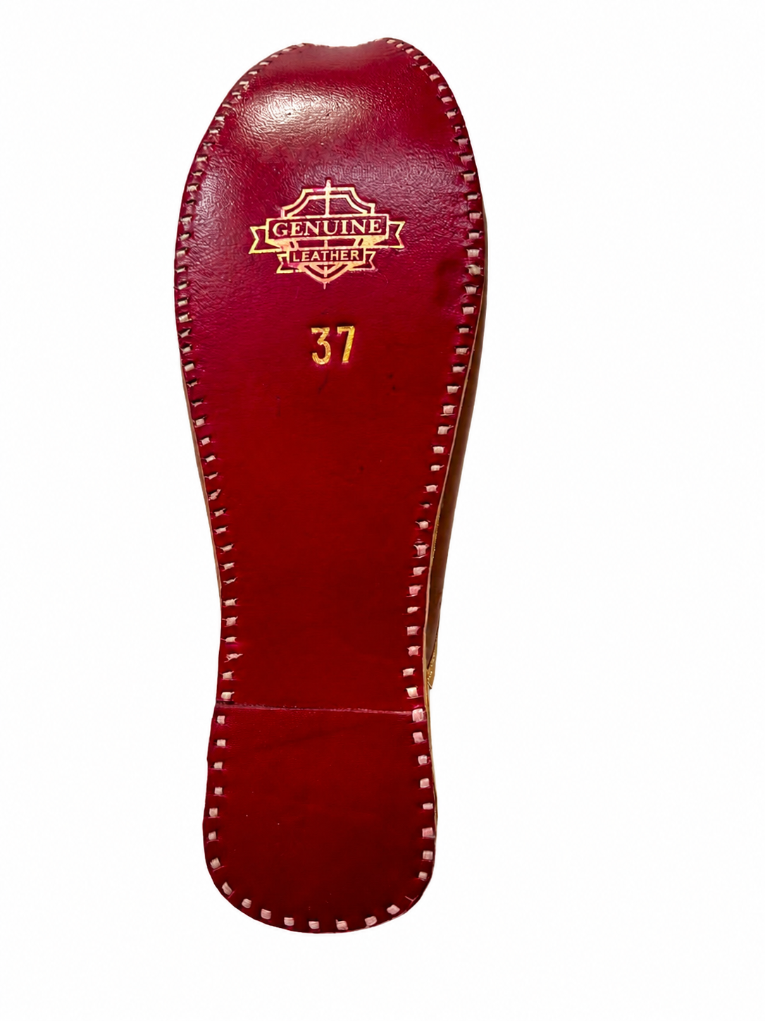 Gulnaar Brown Embellished Half Jutti
