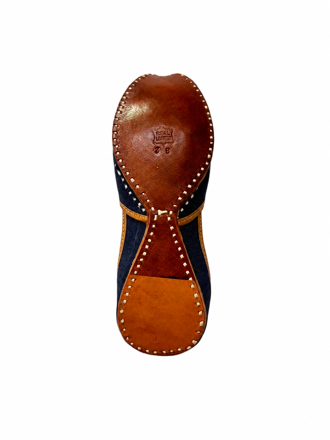 Sitara Blue Embellished Jutti