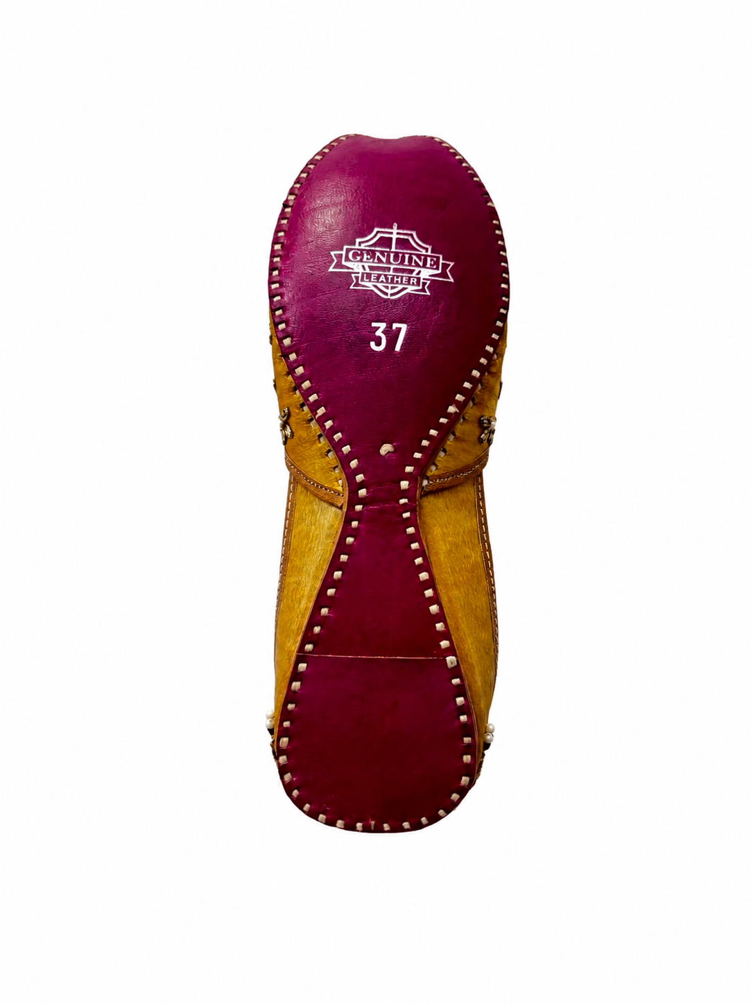 Nazneen pearl Brown Embellished Jutti