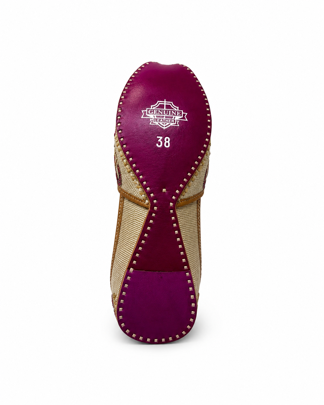 Rajwadi Gold Embellished Jutti